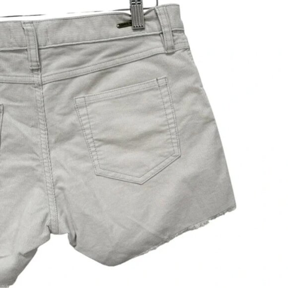 Carve Designs Oahu 4 inch Corduroy Shorts Gray Size 10 NEW - Picture 7 of 10
